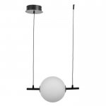 Светильник 61122/1 LED 12Вт черный 50x20x120 см