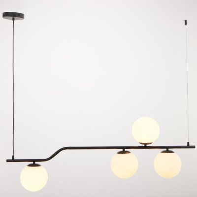 Светильник 61127/4 E14 40Вт черный 100x15x120 см