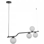 Светильник 61127/4 E14 40Вт черный 100x15x120 см