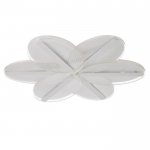 Люстра с ПДУ 74666/6 LED 85Вт 3000-6000К диммер бело-прозрачный 50х50х6 см