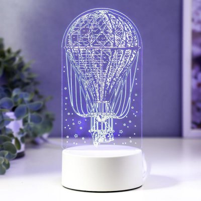Светильник Светильник "Воздушный шар" LED RGB от сети 9,5х9,5х21 см