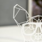 Светильник "Собака в очках" LED RGB от сети 9,5х13х19 см