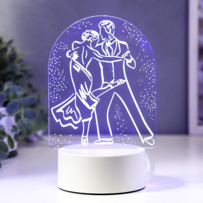 Светильник Светильник "Танго" LED RGB от сети 9,5х11,5х18,5 см