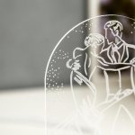 Светильник "Танго" LED RGB от сети 9,5х11,5х18,5 см