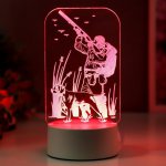 Светильник "Охотник" LED RGB от сети 9,5х10х19,5 см