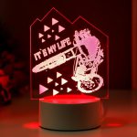 Светильник "Мото" LED RGB от сети 9,5х12х18,5 см