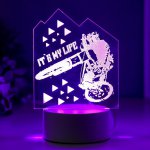 Светильник "Мото" LED RGB от сети 9,5х12х18,5 см