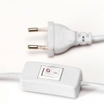 Светильник с выключателем 16016/1 G4 20Вт золото 12х12х23 см