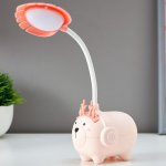 Лампа настольная 16022/1 LED 1,5Вт USB АКБ МИКС 9,5х7х28,5 см