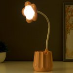 Лампа настольная 16023/1 LED 2,5Вт 3 режима USB АКБ МИКС 9х7х35 см