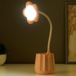 Лампа настольная 16023/1 LED 2,5Вт 3 режима USB АКБ МИКС 9х7х35 см