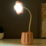 Лампа настольная 16023/1 LED 2,5Вт 3 режима USB АКБ МИКС 9х7х35 см