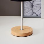 Лампа настольная 16034/1 E27 40Вт черный 14х14х43 см