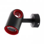 Спот 87403/1 LED 30Вт 4000К черный-красный 15х8х18 см