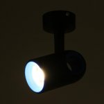 Спот 87404/1 LED 30Вт 4000К черный-синий 15х8х18 см