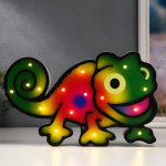 Ночник "Хамелеон" 16хLED батарейки 2ААА 30х3,5х18,5 см