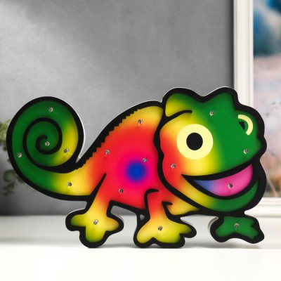 Ночник "Хамелеон" 16хLED батарейки 2ААА 30х3,5х18,5 см