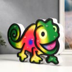 Ночник "Хамелеон" 16хLED батарейки 2ААА 30х3,5х18,5 см