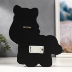 Ночник "Лошадка" 16хLED батарейки 2ААА бело-черный 27х3,5х30 см