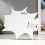 Ночник "Вау" 17хLED батарейки 2ААА сиреневый 29,5х3,5х24,5 см