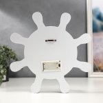 Ночник "Штурвал" 16хLED батарейки 2ААА бело-синий 29,5,х3,5х29,5 см