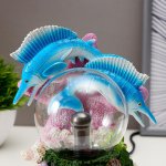 Плазменный шар "Рыбки" 17,5х14х19 см