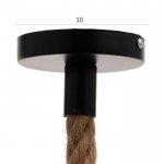 Светильник 87311/1 E27 40Вт черный 15х15х20-120 см