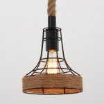 Светильник 87312/1 E27 40Вт черный 22х22х27-127 см