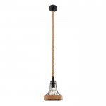 Светильник 87312/1 E27 40Вт черный 22х22х27-127 см