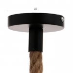 Светильник 87313/1 E27 40Вт черный 10х10х107 см