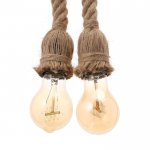 Светильник 87314/2 E27 40Вт черный 10х10х107 см