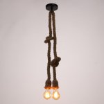 Светильник 87314/2 E27 40Вт черный 10х10х107 см