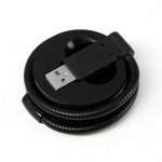 Светильник 16040/1 LED 0,5Вт USB черный 6х6х2 см