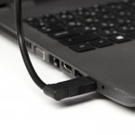 Светильник 16040/1 LED 0,5Вт USB черный 6х6х2 см