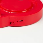 Лампа настольная 1667/1RD LED 3Вт 3000-6000К USB АКБ диммер красно-синий 12,5х14х37,5 см