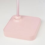 Лампа настольная 1670/1 LED 5Вт 2 режима 3000К 6000К USB АКБ розовый 13х10,4х34 см
