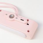 Лампа настольная 1670/1 LED 5Вт 2 режима 3000К 6000К USB АКБ розовый 13х10,4х34 см