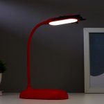 Лампа настольная 1675/1 24хLED 4Вт  3 режима USB АКБ МИКС 15,5х9,3х38,5 см