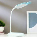 Лампа настольная 1677/1 24хLED 4Вт  3 режима USB АКБ МИКС 15,5х9,3х38,5 см