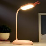 Лампа настольная 1677/1 24хLED 4Вт  3 режима USB АКБ МИКС 15,5х9,3х38,5 см