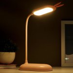 Лампа настольная 1677/1 24хLED 4Вт  3 режима USB АКБ МИКС 15,5х9,3х38,5 см