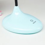 Лампа настольная 1678/1PT LED 3Вт  3 режима 3000-6000К USB АКБ голубой 14х11,5х41 см