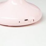 Лампа настольная 1678/1PK LED 3Вт  3 режима 3000-6000К USB АКБ черно-розовый 14х11,5х41 см
