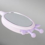 Лампа настольная 16087/1 LED 3Вт USB АКБ бело-сиреневый 8,5х8,5х46,5 см