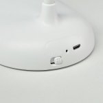 Лампа настольная 1674/1WT LED 3Вт  USB АКБ белый 11,5х9х42 см