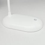 Лампа настольная 1674/1WT LED 3Вт  USB АКБ белый 11,5х9х42 см