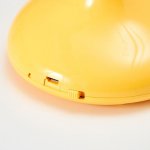 Лампа настольная сенсорная 16089/1YL LED 3Вт USB АКБ 3000-6000Кжелто-черный 11х17,5х39 см