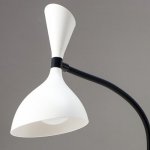 Лампа настольная сенсорная 16089/1WT LED 3Вт USB АКБ 3000-6000К бело-черный 11х17,5х39 см