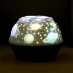 Ночник-проектор 16092/1 LED 2Вт черный 14х14х11 см