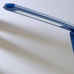 Лампа настольная сенсорная 16096/1BL 36xLED 4Вт 6000К синий 33х17х39 см